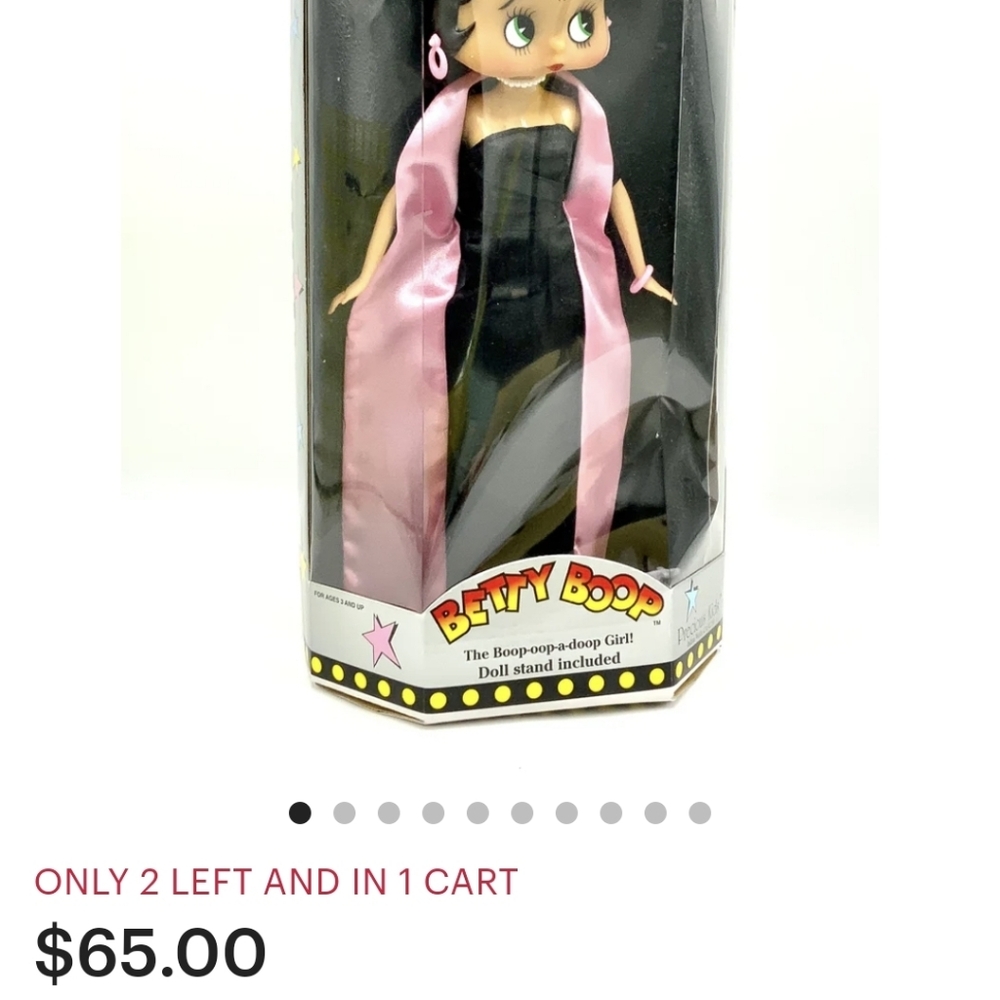 Betty Boop doll.
